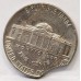 UNITED STATES OF AMERICA 1961 . FIVE 5 CENTS COIN . ERROR . CLIPPED BITTEN EDGE